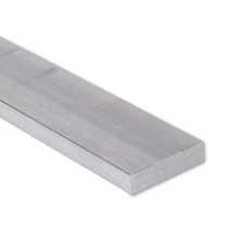 1" x 2-1/2" Aluminum Flat Bar, 6061 Plate, 48 Inch Length, T6511 Mill Stock, 1"