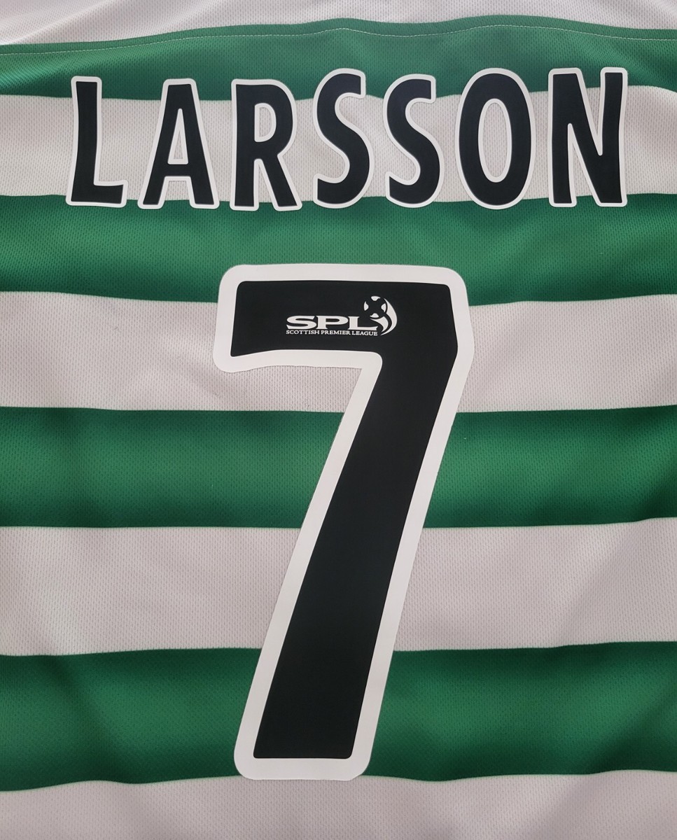 Celtic 2003 - 2004 Home football Umbro long sleeve jersey #7
