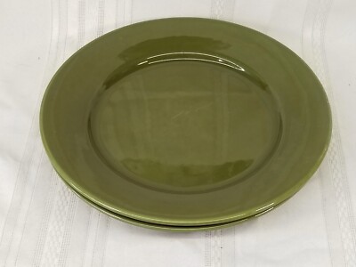 Pottery Barn DANA Set of 2 Dinner plate 11 7/8 in Barbara Eigen