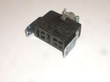 VINTAGE CINCH JONES BEAU MOLEX S-310-CCTLW POWER SOCKET 10PIN METAL HOOD  LATCH