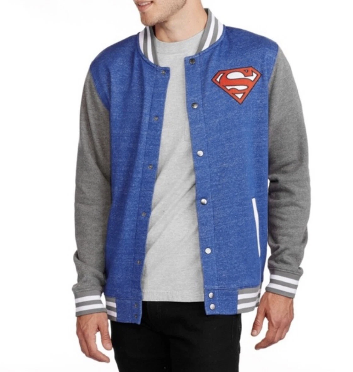 Superman 2025 letterman jacket