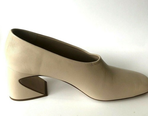 AUTH JIL SANDER Lambskin Pumps Size 9 