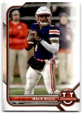 2021 BOWMAN UNIVERSITY MALIK WILLIS LIBERTY FLAMES #94