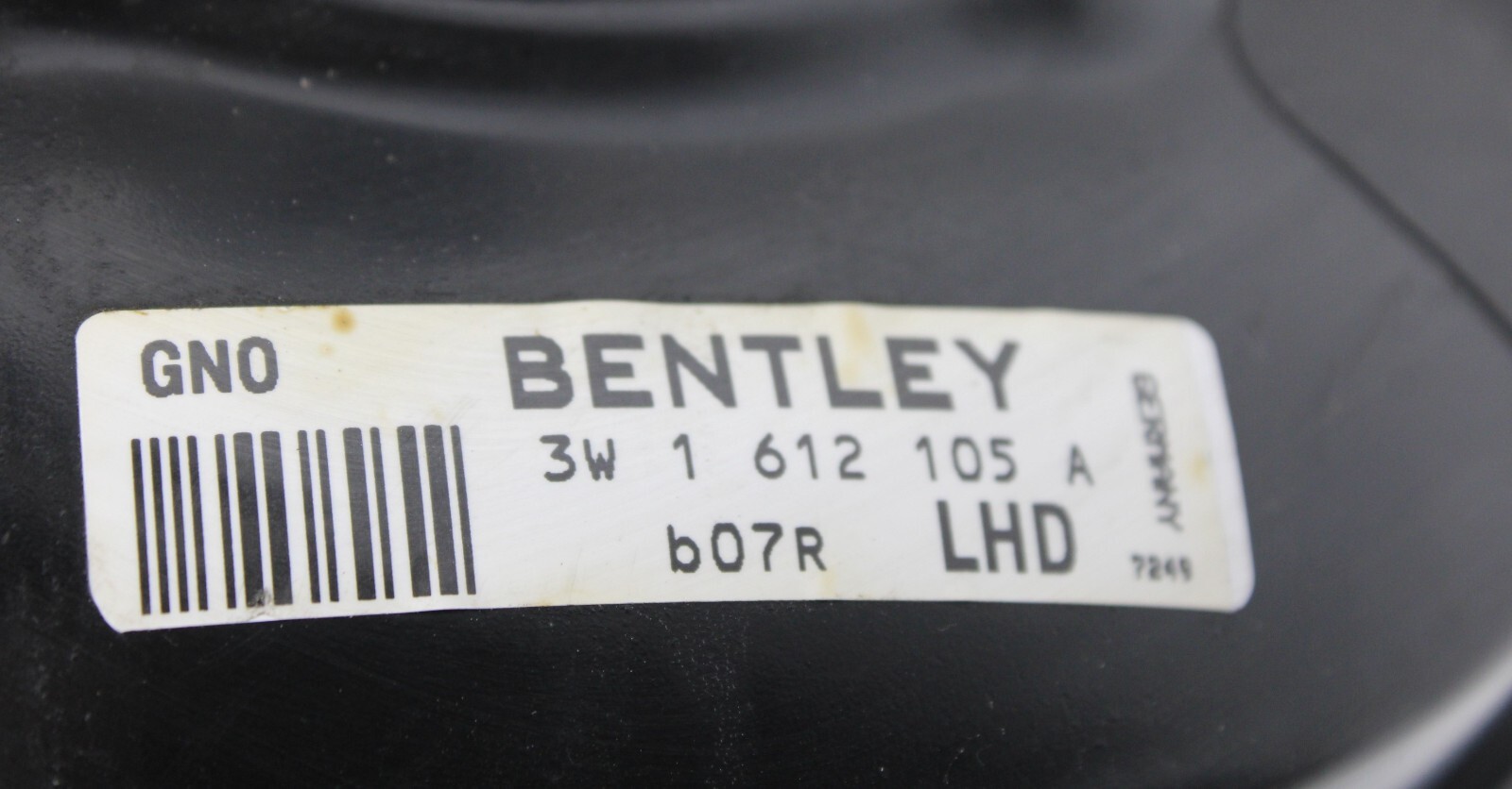 2003 - 2010 BENTLEY CONTINENTAL BRAKE BOOSTER & MASTER CYLINDER & RESERVOIR OEM