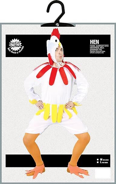 Gallina Vestiti Carnevale Animali Fattoria Costume Da Gallina
