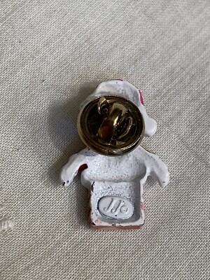 JJ Jonette White Metal Enamel Santa Pin Brooch MC-65 | eBay