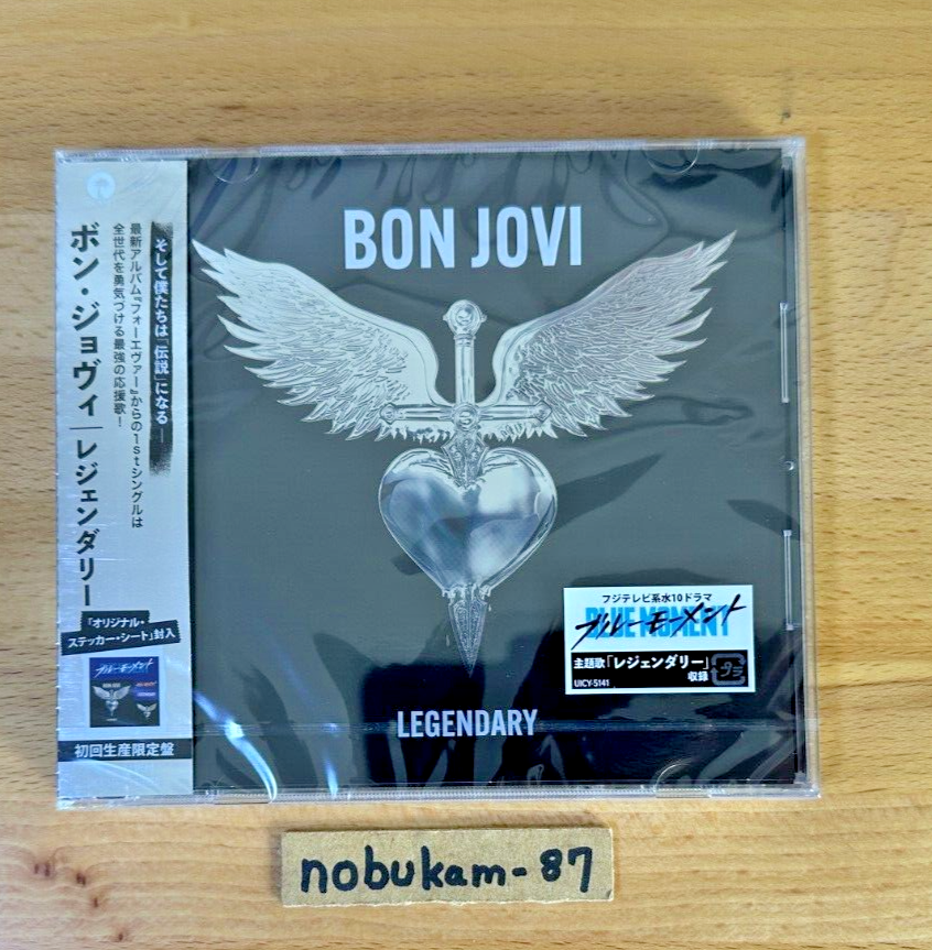 BON JOVI LEGENDARY 2024 JAPAN CD | eBay
