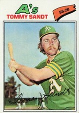 Tommy Sandt 1977 TOPPS Baseball Card #616