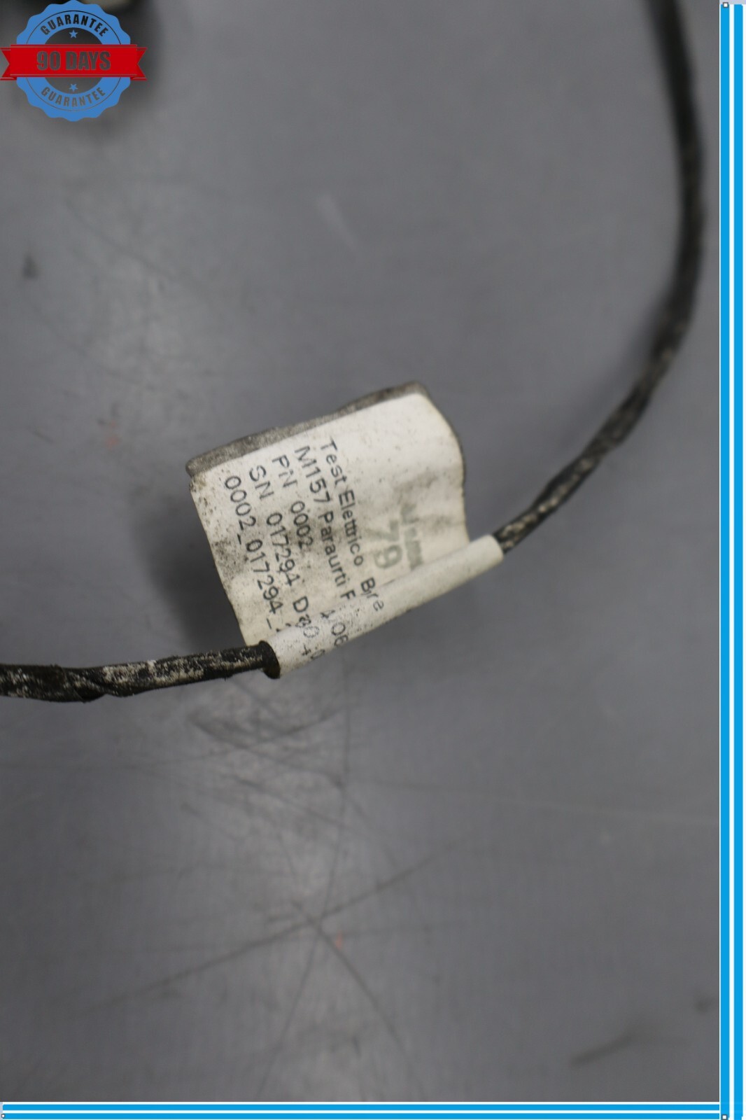 14-17 Maserati Ghibli Rear Park Assist Wire Harness W/Sensors Oem