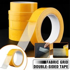 Strong Adhesive Double-sided,Gauze Fiber Mesh Tape,Fiberglass Waterproof Tape