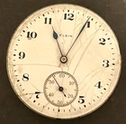 Antique 1921 Elgin Grade 313 Pocket Watch Movement Good Balance 16s 15j USA