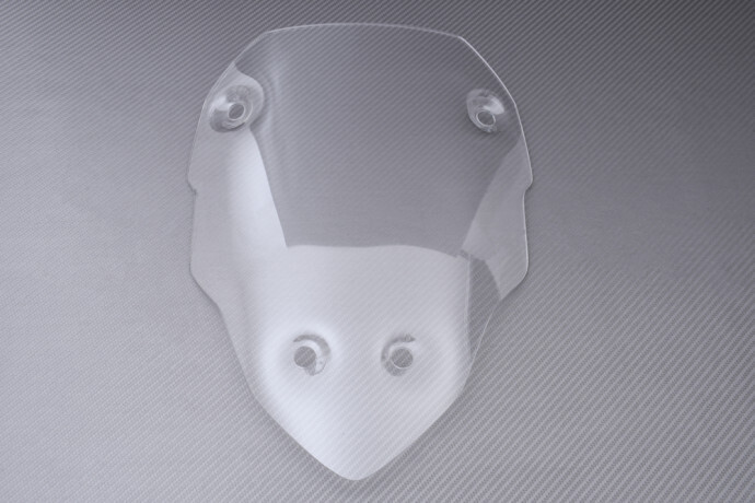 Bulle Claire en Polycarbonate Idéale pour Road Trip en Ducati Multistrada V4