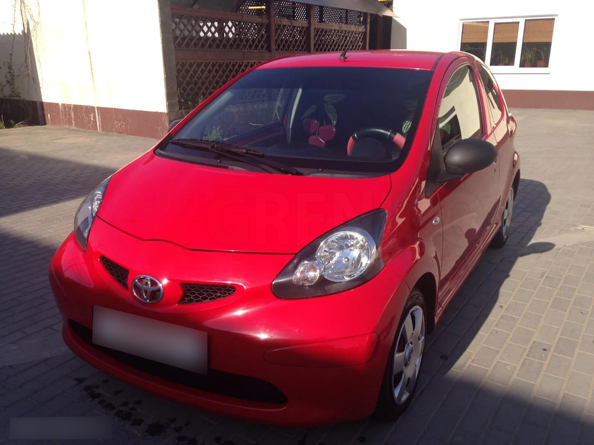 HEKO wind deflectors front set 2pieces TOYOTA AYGO mk1 3 doors