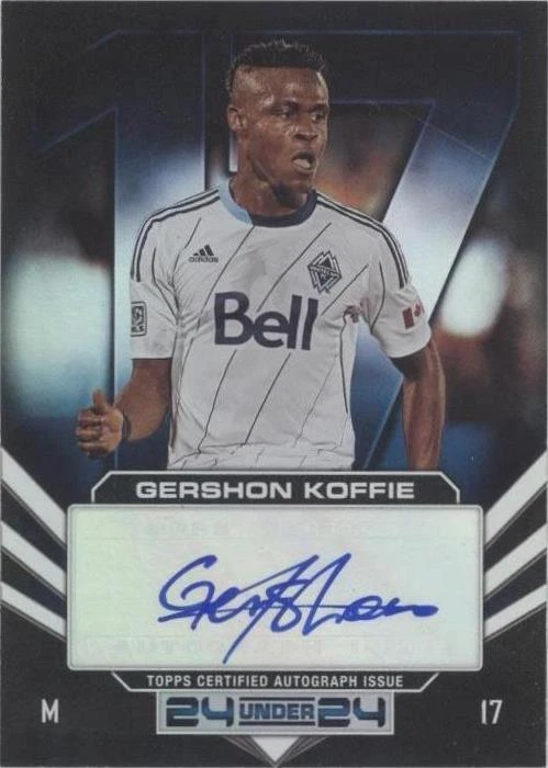 2014 Topps MLS - Gershon Koffie #U24-GK