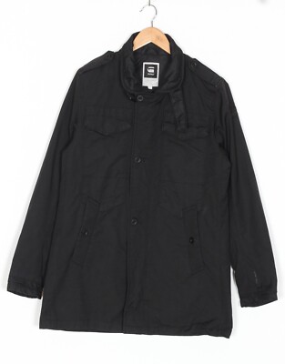 G-STAR FLEET GARBER TRENCH Jacke Herren Größe L MJ5698