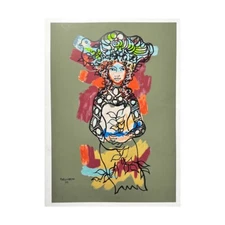 RENE PORTOCARRERO. Engraving. Serigraphy. Contemporary Cuban art.