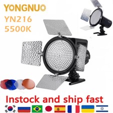 YONGNUO YN216 5500K Led Video Fill Light 4 Color Filters for Canon Nikon Sony