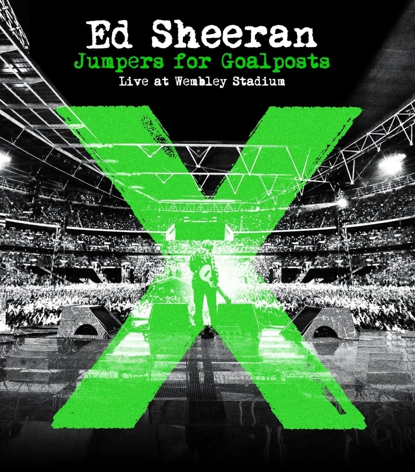 ED SHEERAN - JUMPERS FOR GOALPOSTS (LIVE AT WEMBLEY STADIUM) BLU-RAY NEU