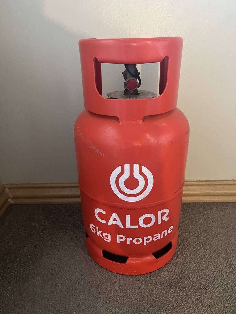 6kg Calor Propane FULL Gas Bottle Caravan Camper Camping BBQ Heater