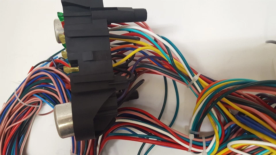 通用齿轮头 1964 1965 年 1966 年福特野马 Fairlane 线束线套件 — 第 2/4 张图片