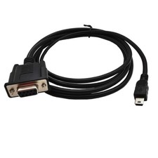 6FT DB9 Female to Mini USB 5Pin 90 Degree Angle Male Calbe Connector Cord