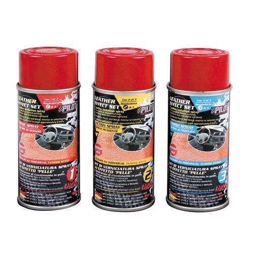 Spray Effetto Pelle Rossopromo Rosso: Kit Tuning Interni Auto Professional