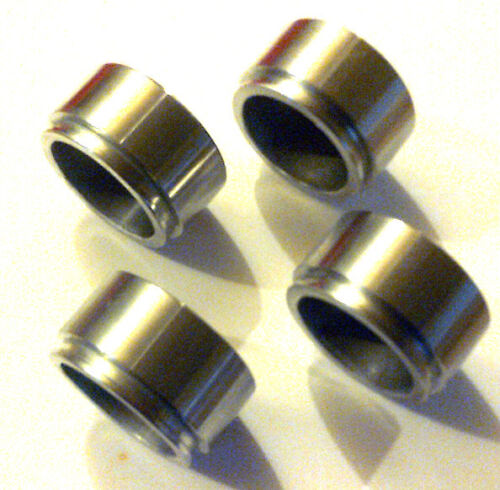 (x4) ROLLS ROYCE Silver Shadow STAINLESS STEEL Front Brake Caliper Pistons 66-80 - Picture 1 of 1