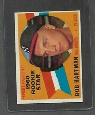 1960 Topps Baseball #129 Bob Hartman EXMT 01296