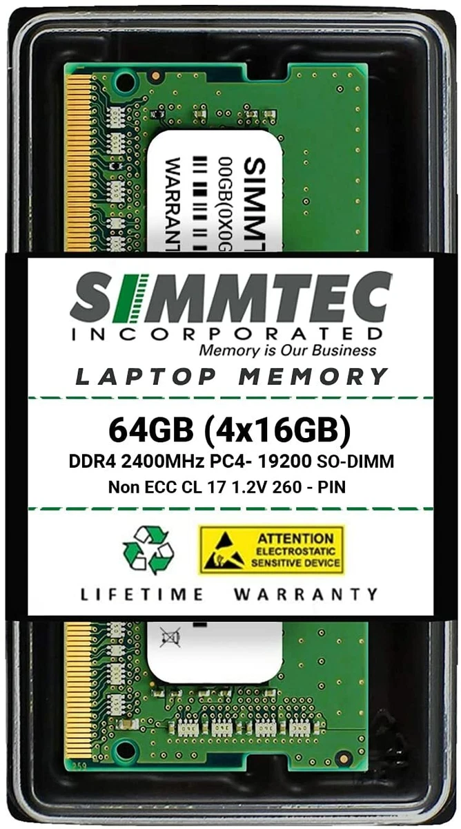 SO-DIMM 64 GB DDR4 SDRAM Memory (RAM) for sale | eBay