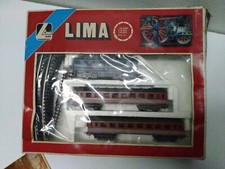 LIMA H0 TRENO START SET  101800 B Locomotore SNCF + 2 CARROZZE + 10 BINARI