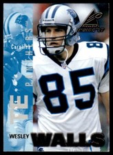 1997 Pinnacle Inside Wesley Walls Carolina Panthers #102