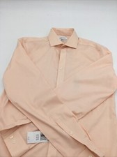 Calvin Klein Slim Fit stretch wrinkle free, Soft Melon, 15, 34-35