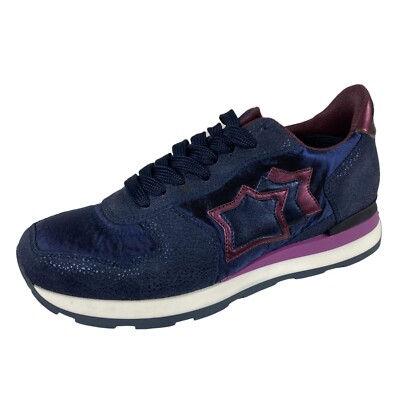 E63 sneakers donna ATLANTIC STARS VEGA blue/violet shoes women UK
