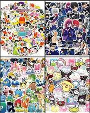 LOT OF 10 STICKERS - ANIME - CARTOONS - VIDEOGAMES - CHOOSE YOUR STICKERS