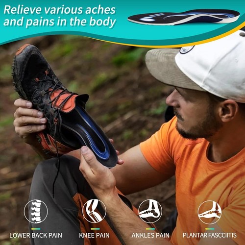 Dr Scholls Insoles Men WORK Massaging Gel Full Shoe Insole Sz 8-14 (1 pair) - Picture 9 of 12