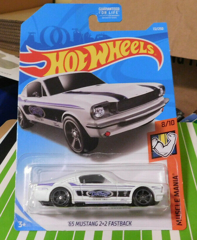 HW787 HOT WHEELS 65 MUSTANG 2+2 FASTBACK HW MUSCLE 8/10 72/250