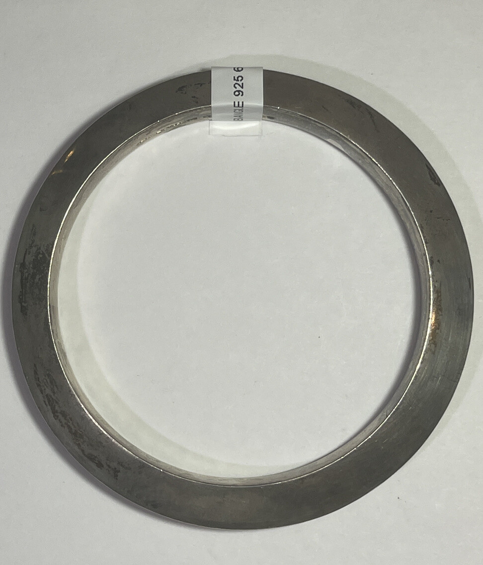 Sterling Silver MEXICO Solid Bangle - image 1