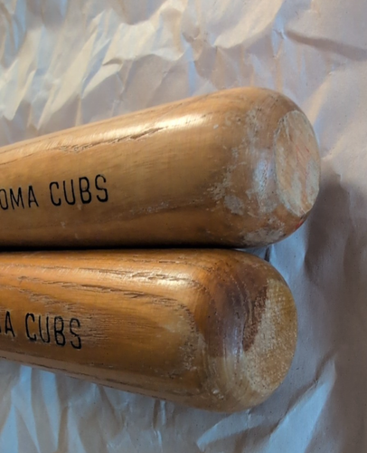Vintage Louisville Slugger Chicago Cubs Tacoma Mini selten x2 - Bild 5 von 6