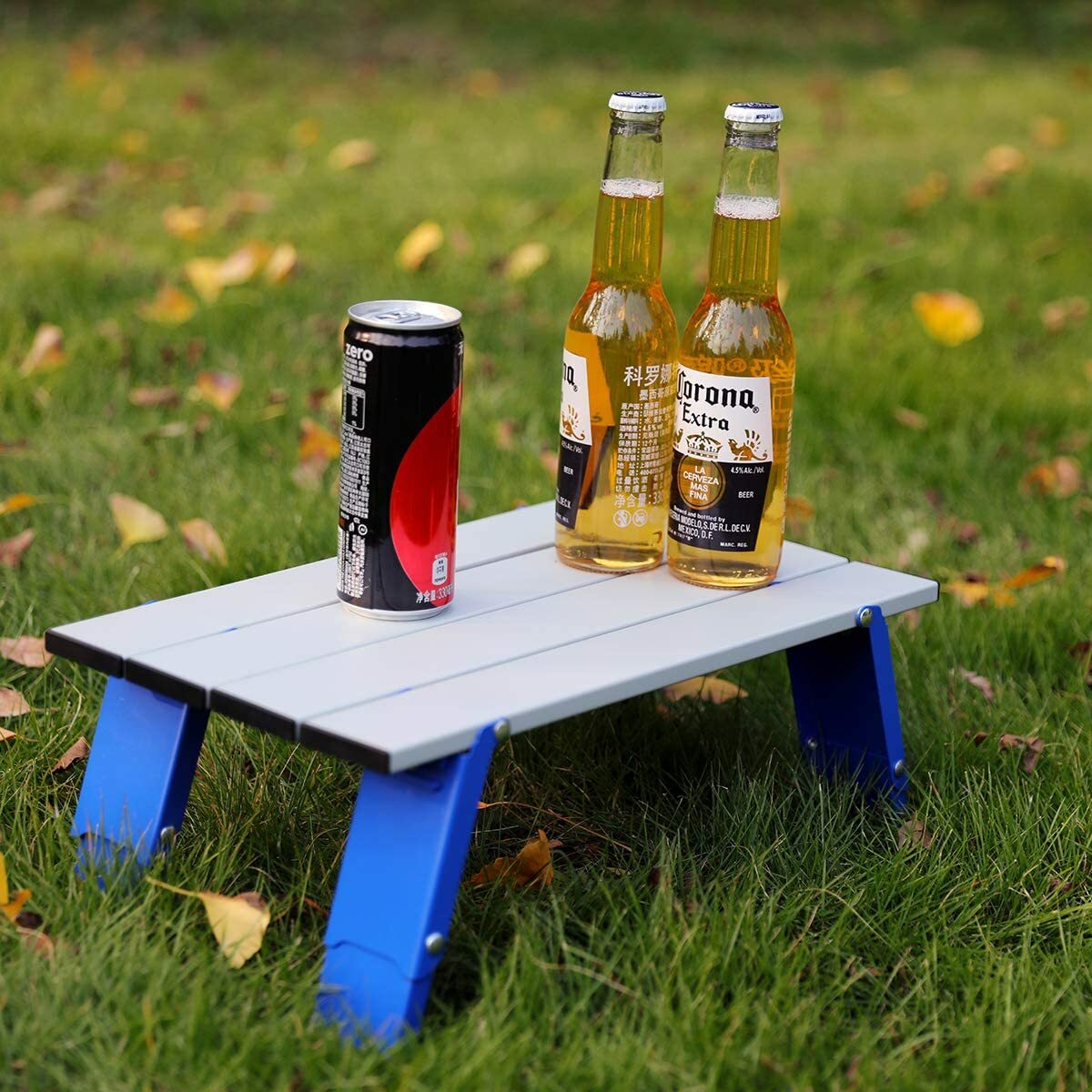 compact folding beach table