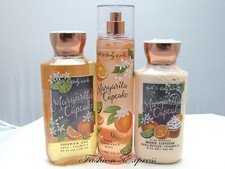 BATH  BODY WORKS MARGARITA CUPCAKE BODY MIST  BODY LOTION  SHOWER GEL SET