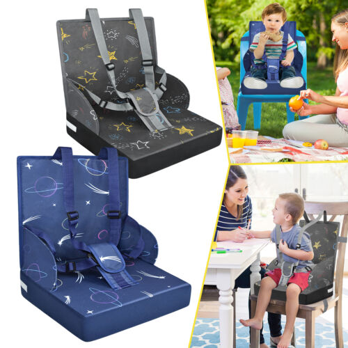 Kinderstuhlkissen Stuhl Sitzerhöhung Kissen Faltbar Boostersitz Kindersitz Seat - Bild 1 von 14