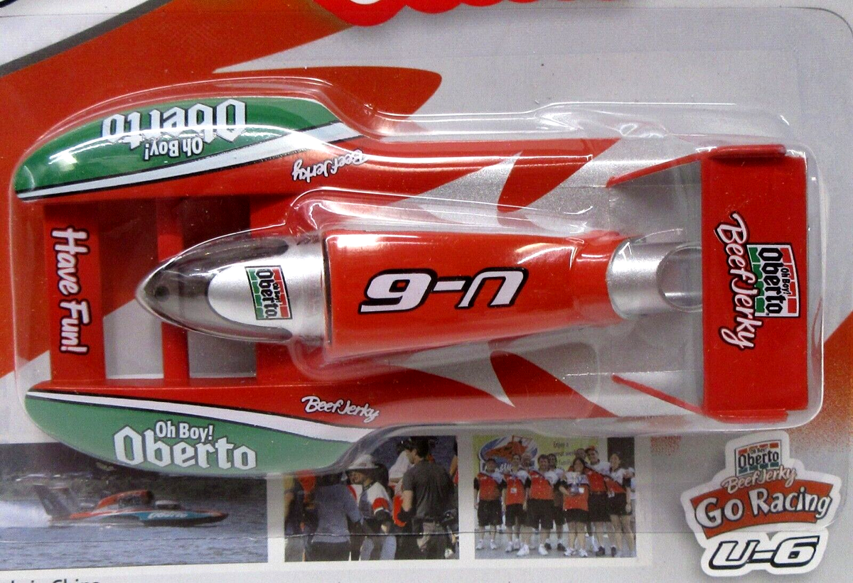 2008 Steve David OH BOY! OBERTO 1/48 diecast HYDROPLANE Race Boat