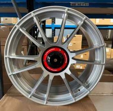 Silver x4 18" OZ Ultraleggra Style Alloys 5x100 Et42 Audi TT A1 VW Polo T Cross
