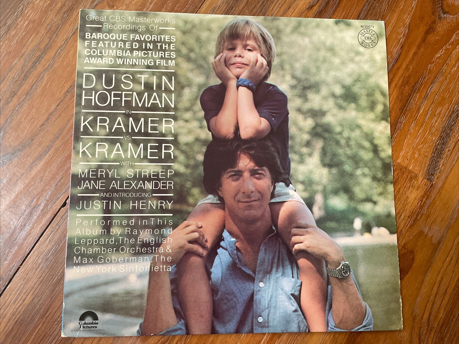 Kramer vs. Kramer Soundtrack 1980 CBS M 35873 Jacket NM- Vinyl NM