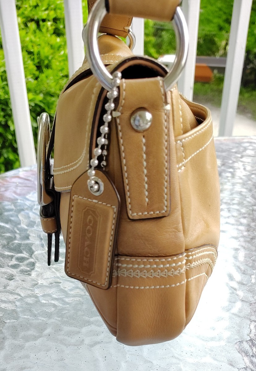 Coach 10578 Vintage British Tan Soho Leather w/Buckle Shoulder Bag