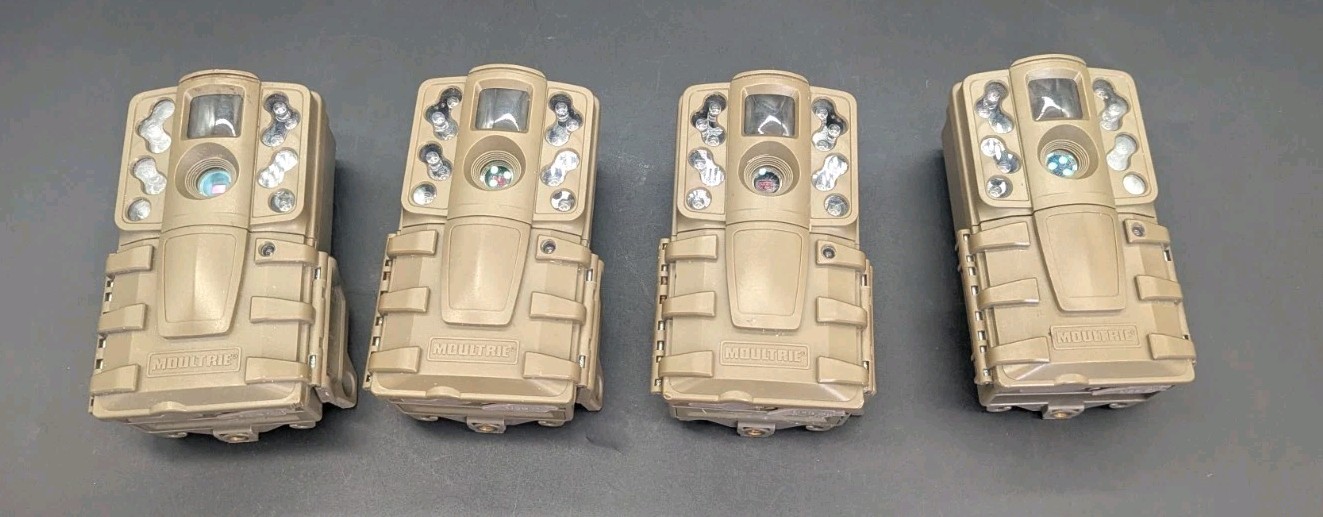 Moultrie A-20 Game Trail Stealth Security Camera Lot 4x Unte