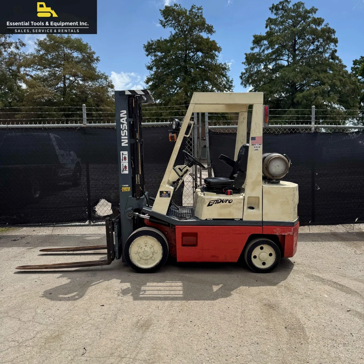 Nissan 5,001 - 6,000 lbs Fork Lifts & Telehandlers for sale | eBay
