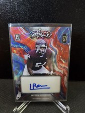 2023 Wild Card American Metallix Layden Robinson Auto 3/12 Patriots Rookie RC. rookie card picture