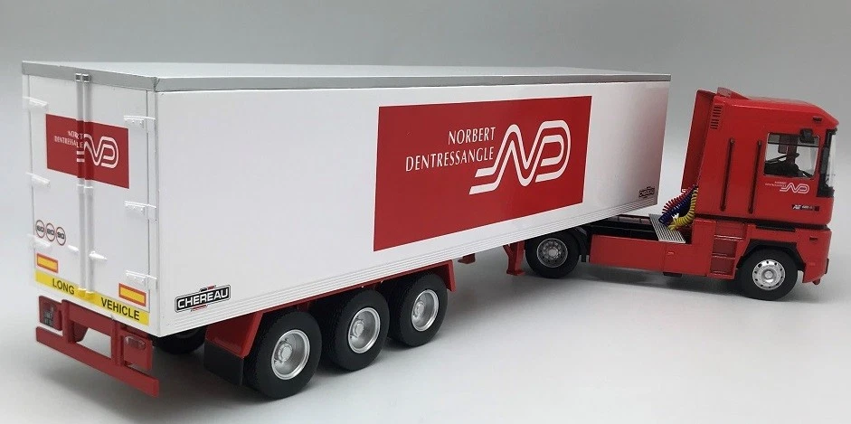 ODEON, RENAULT Magnum 4x2 avec remorque frigo 3 Essieux DENTRESSANGLE – Limit... - Photo 2/2