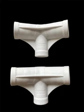 2 of Replacement Intex 12798 Beam Leg Joint 10ft to 12ft Round Metal Frame Pool